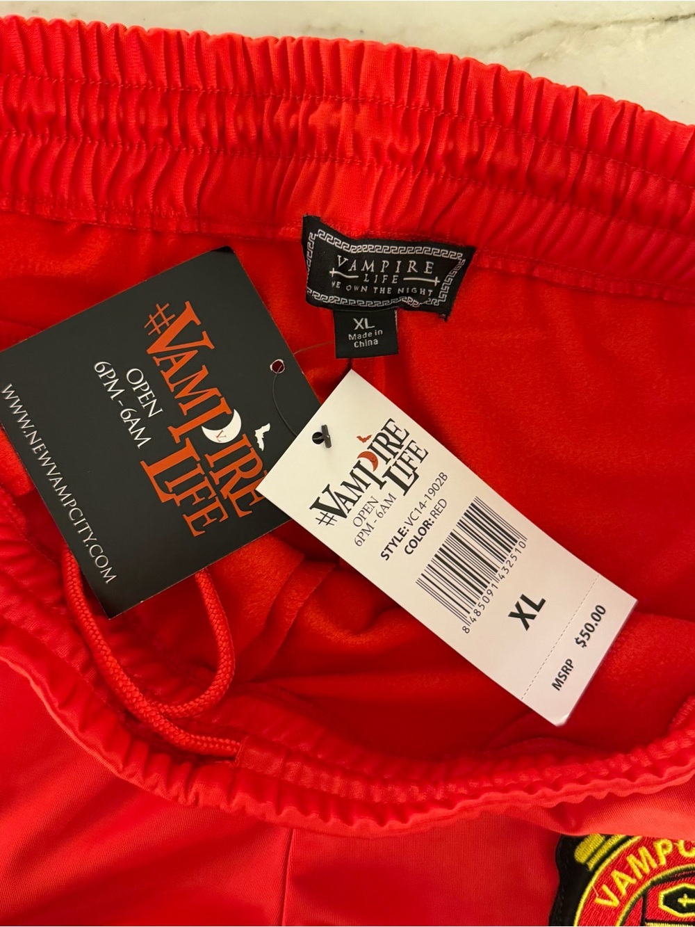 Vampire Life Vampchester Unighted Mens Sweat Pants Sz XL NEW - Picture 3 of 7
